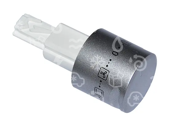 knoflík funkcí trouby BEKO, stříbrný